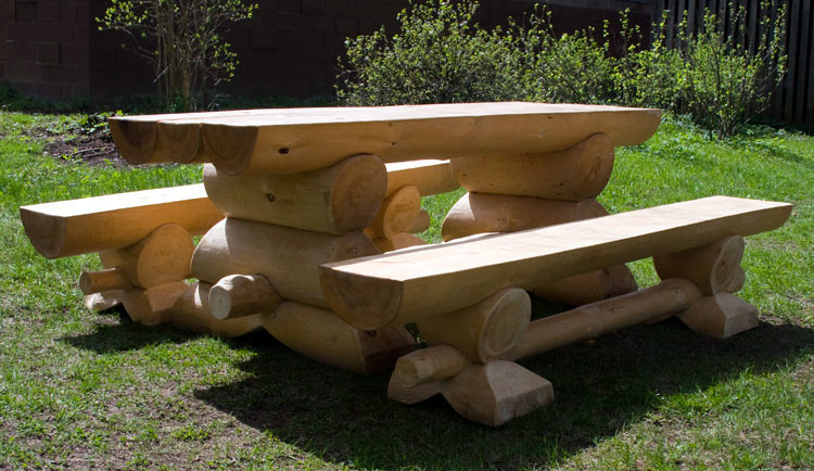 Rustic Pub Tables Spaces with Beer Garden Benches Beer4