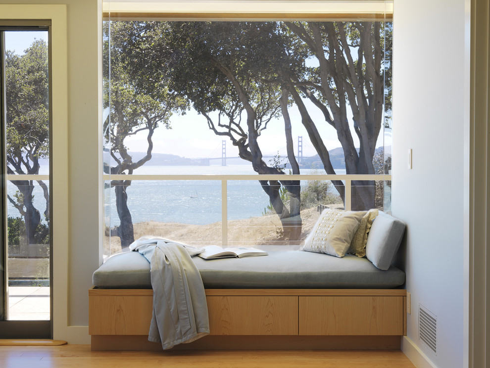 San Francisco Interior Design Firms Entry Contemporary with Baseboard Built in Decorative