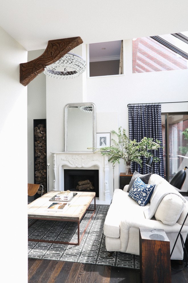 San Francisco Interior Design Firms Living Room Transitional with Clerestory Window Firewood Storage