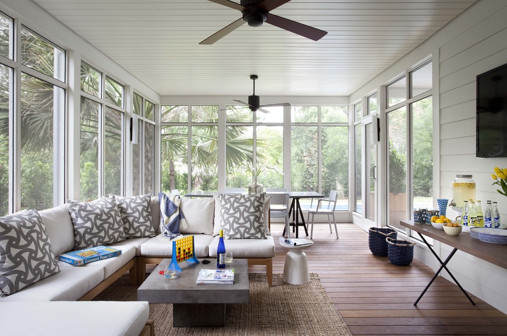 Screened Porch Furniture Porch Traditional with Accent Pillows Beverage Table