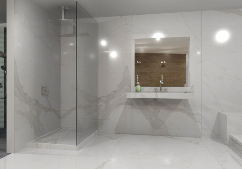 Semi Recessed Vessel Sink Bathroom Modern with 6mm 6mm Thickness 6mm