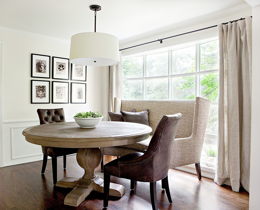 Settees for Small Spaces Dining Room Traditional with Beige Banquette Beige Booth