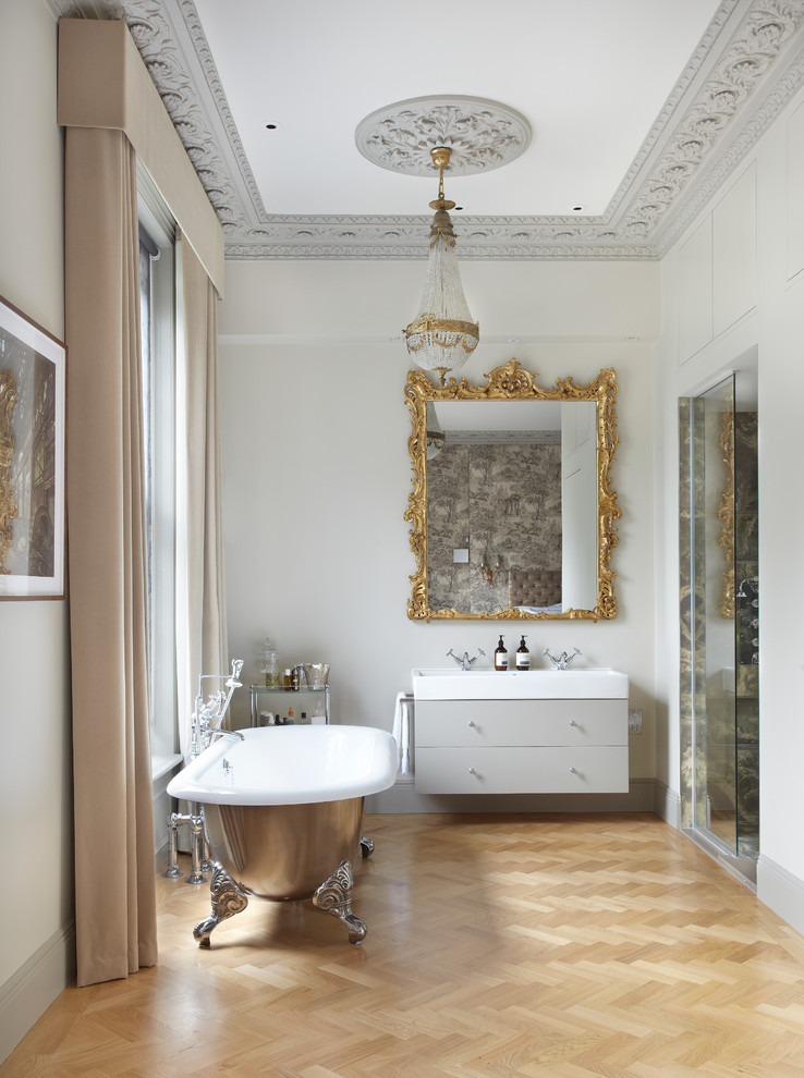 Shabby Chic Bathroom Bathroom Traditional with Bathroom Doors Bathroom In
