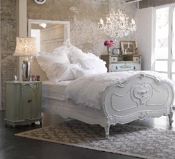 Shabby Chic Bedroom Spaces with None 