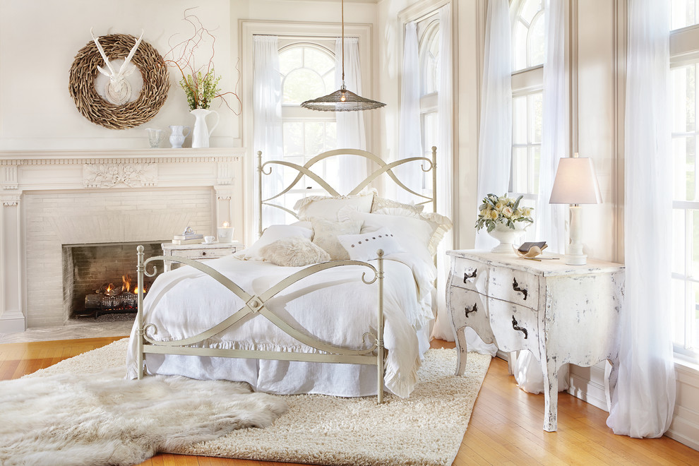 Shabby Chic Rugs Bedroom Traditional with None 