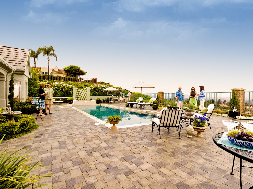 Shades for French Doors Pool Mediterranean with Beautiful Pools Brick Concrete
