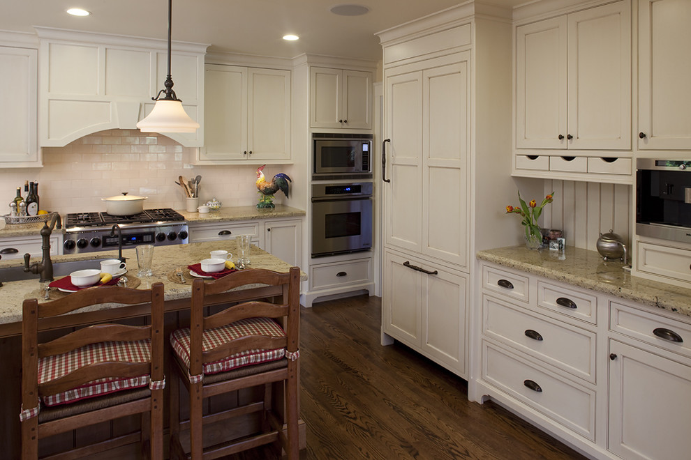 Shaker Cabinets White Kitchen Rustic with Breakfast Bar Cabinet Front