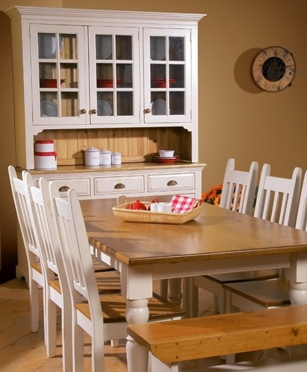 Shaker Style Furniture Dining Room Traditional with Bench Buffet Canadian Made