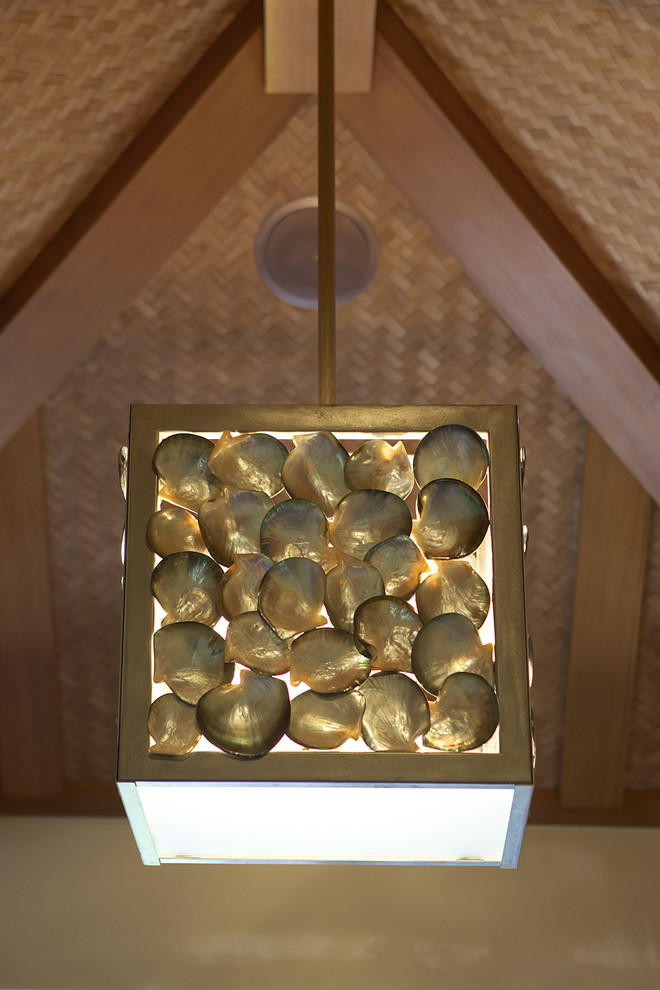 Shell Light Fixture Bedroom Tropical with None 