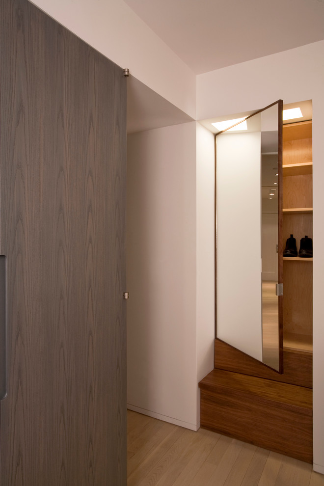 Shoe Bench Storage Closet Contemporary with Cabinets Closet Gray Stained