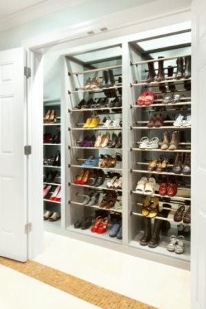 Shoe Storage Solutions Closet Contemporary with Built in Storage Clever Storage