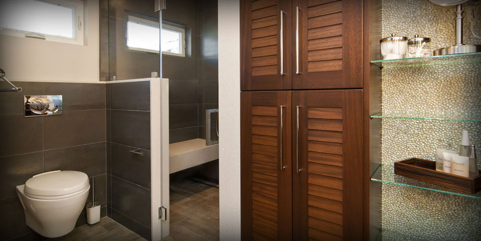 Shower Surround Ideas Bathroom Contemporary with None 3