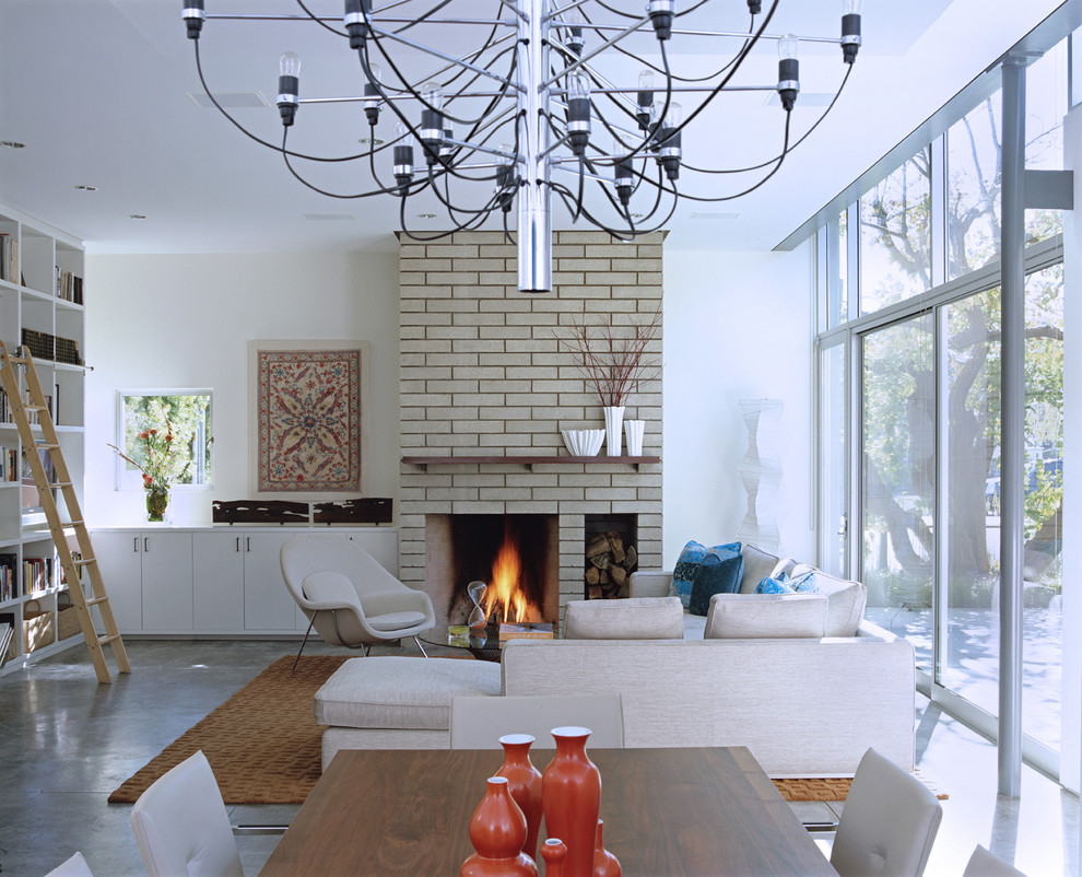 Simple Fireplace Mantels Living Room Modern with Brick Fireplace Surround Corner