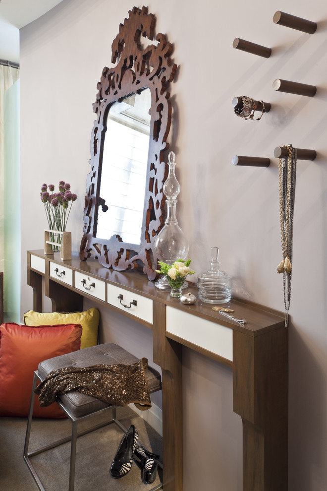 Skinny Console Table Bedroom Modern with None 