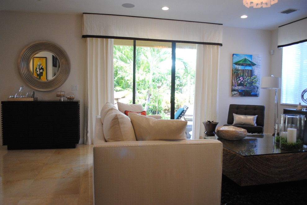 Sliding Door Window Treatments Family Room Contemporary with Arched Window Fashions Bay