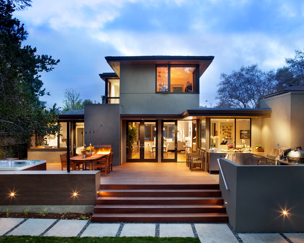 Sliding Room Dividers Exterior Contemporary with Bbq Area Casement Windows