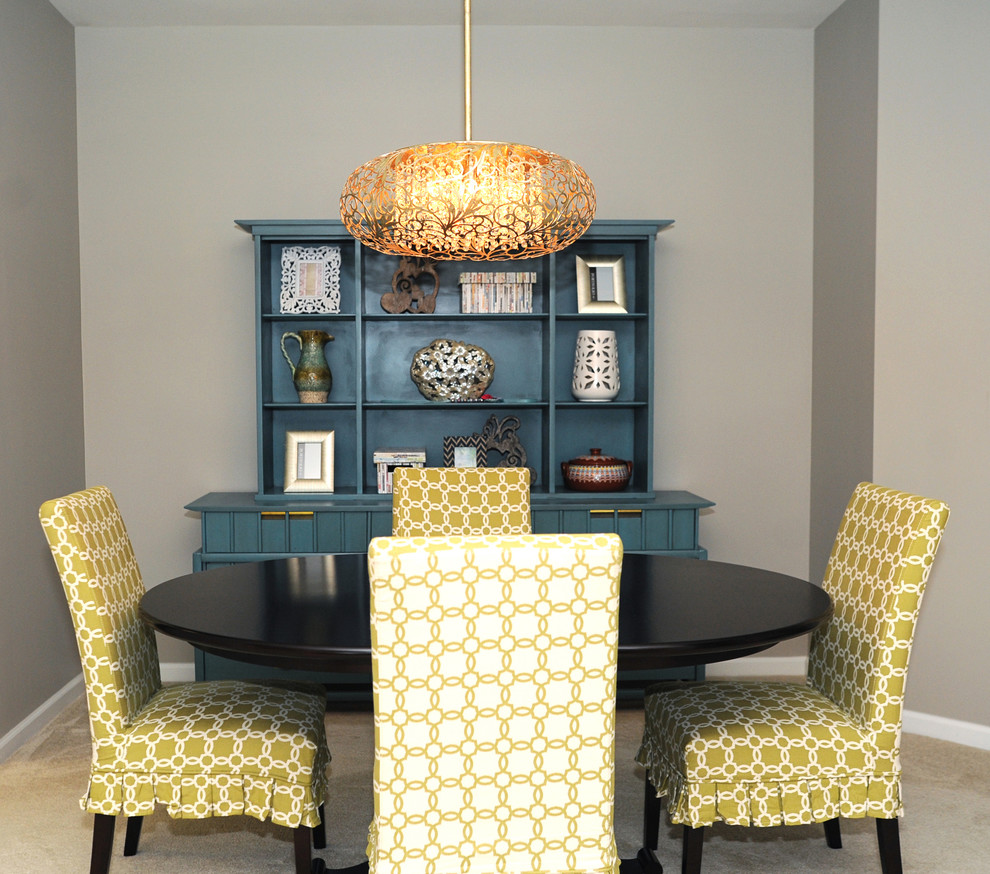 Slip Covered Dining Chairs Dining Room Transitional with Custom Furniture Luxurious Crystal