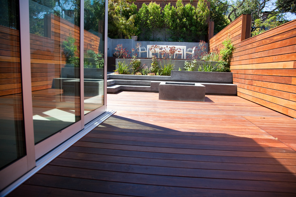 Small Backyard Decks Patio Modern with None 
