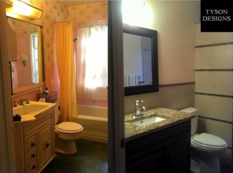 Small Bathroom Makeover Bathroom Modern with Small Bathroom Makeover 