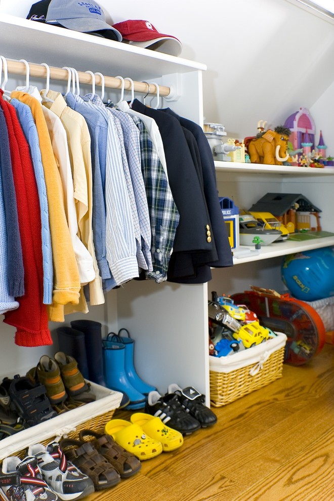 Small Closet Design Ideas Closet Contemporary with Baskets Bedroom Childrens Closet