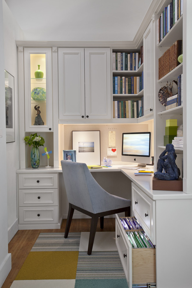 Small Desk with File Drawer Home Office Traditional with Apartment Area Rug Baseboards