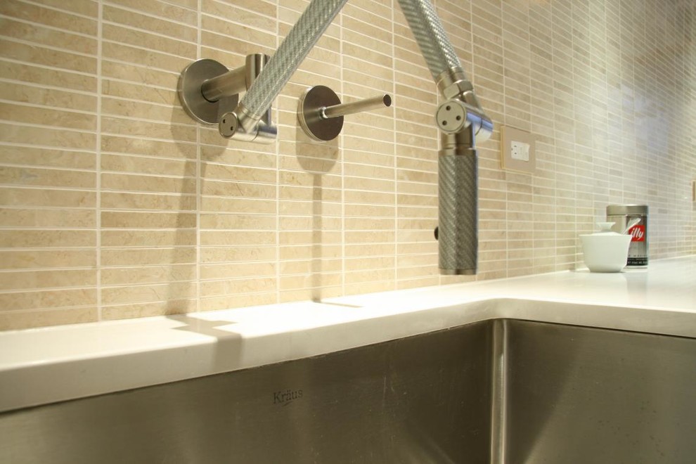 Small Galley Kitchen Remodel Kitchen Transitional with Galley Kitchen Recessed Lighting