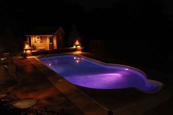 Small Inground Pool Spaces Traditional with Backyard Retreat Beautiful Pools