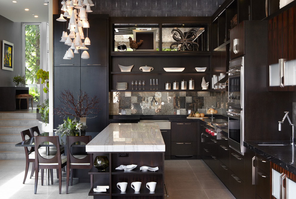 Small Kitchen Islands with Seating Kitchen Contemporary with Kitchen Kohler Faucet Kohler