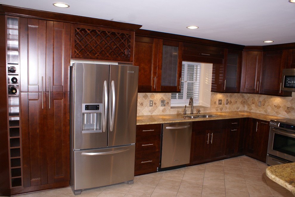 Small Kitchen Makeovers Kitchen Modern with None 1