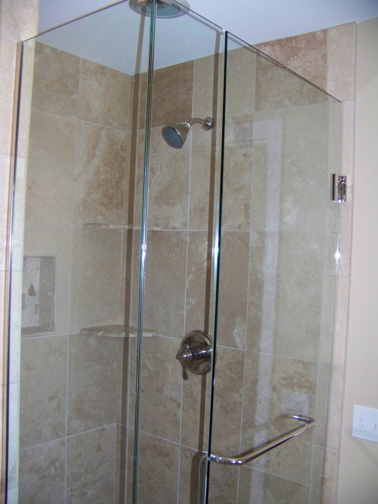 Small Master Bathroom Remodel Bathroom Contemporary with None 1