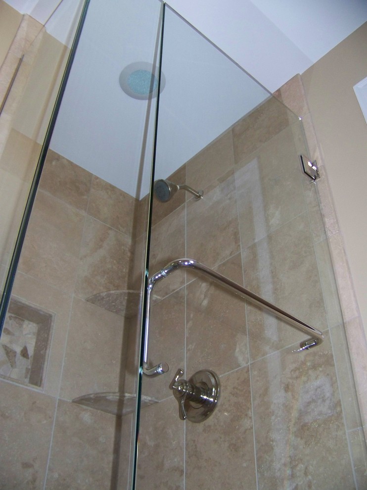 Small Master Bathroom Remodel Bathroom Contemporary with None 3
