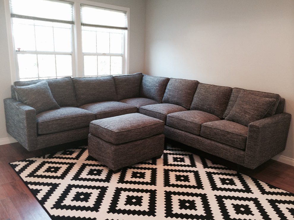 Small Sectional Sofa Family Room Contemporary with Couch Custom Custom Sectional1