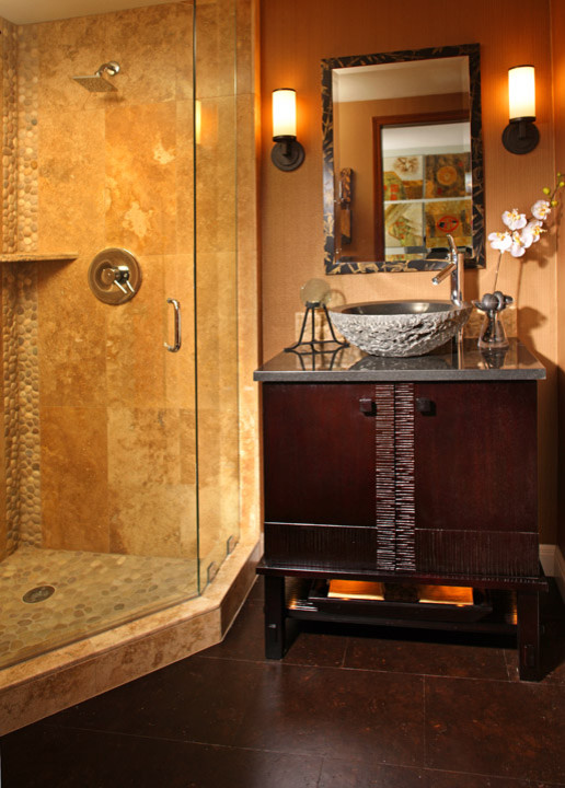 Small Showers for Small Bathrooms Bathroom Asian with Bathroom Remodel 