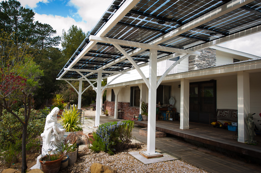 Solar Patio Cover Patio Contemporary with Awning Carport Lumos Lsx