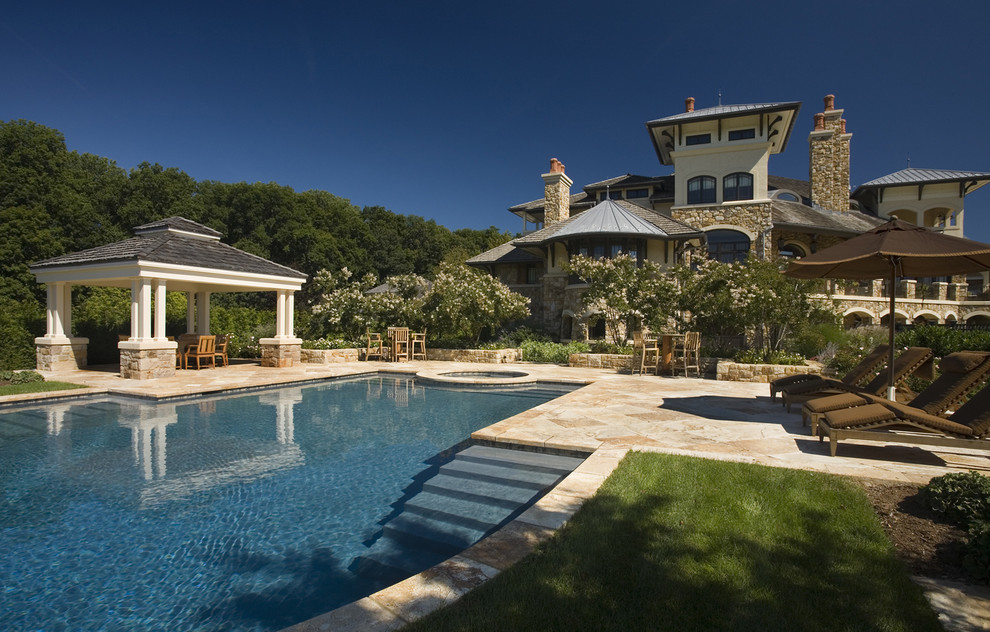 Solid Patio Covers Landscape Mediterranean with Chaise Longue Chaise Lounge