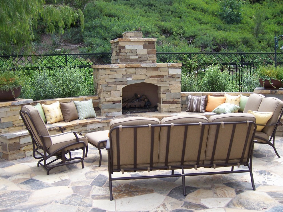 Solid Patio Covers Patio Traditional with None 