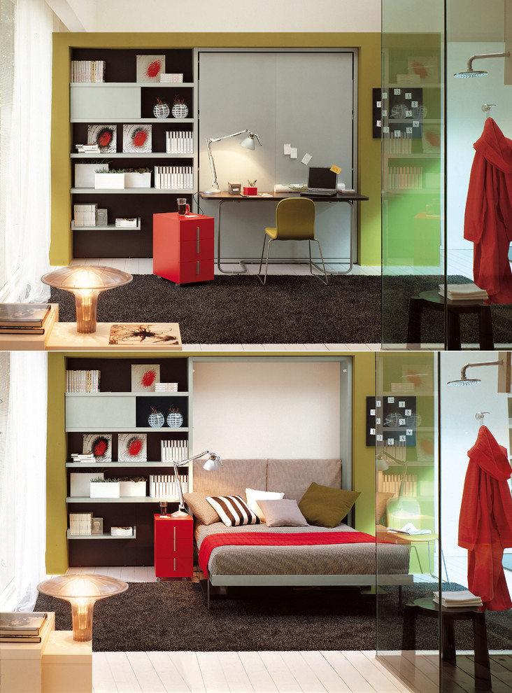 Space Saving Beds Spaces with Clei Murphy Bed Resource1