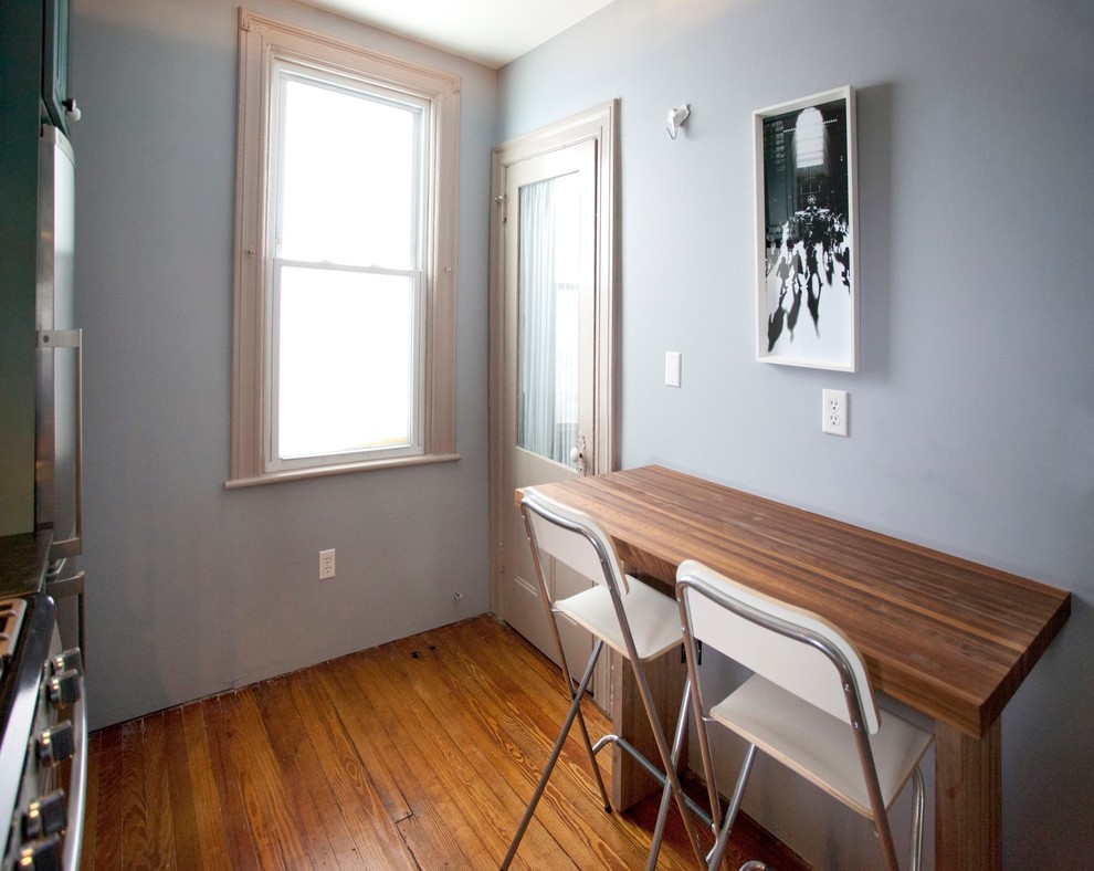 Space Saving Kitchen Tables Kitchen Eclectic with Aqua Black Brunelleschi Cousins