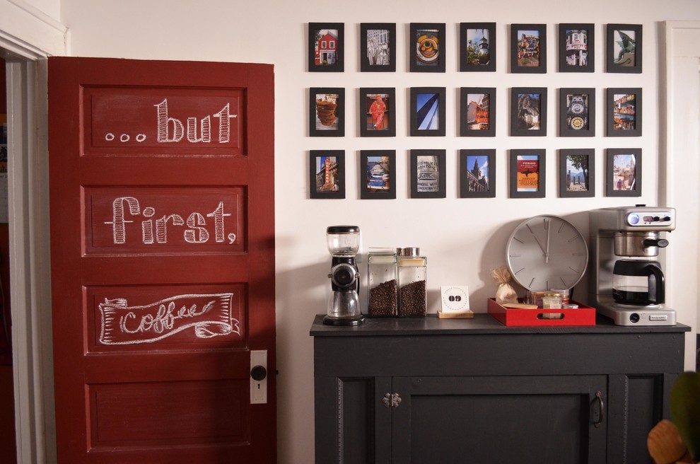 Stackable Coffee Mugs Kitchen Traditional with Bar Black Cabinet Black