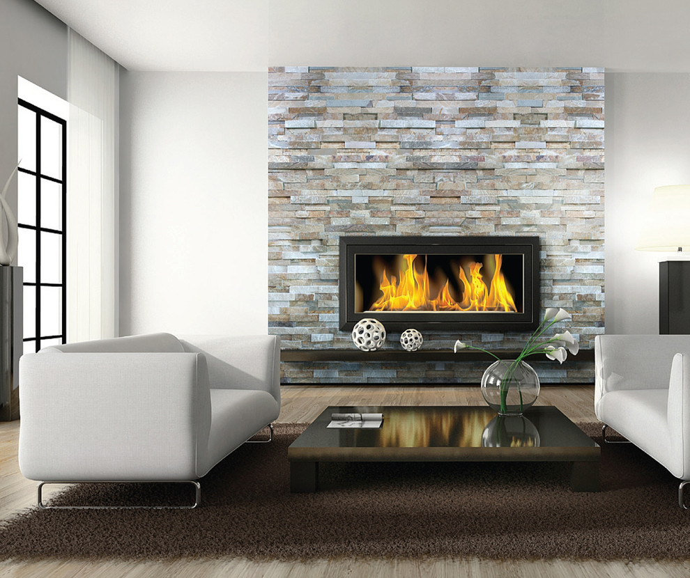 Stacked Stone Fireplace Ideas Family Room Rustic with Rustic Fireplace Stacked Stone