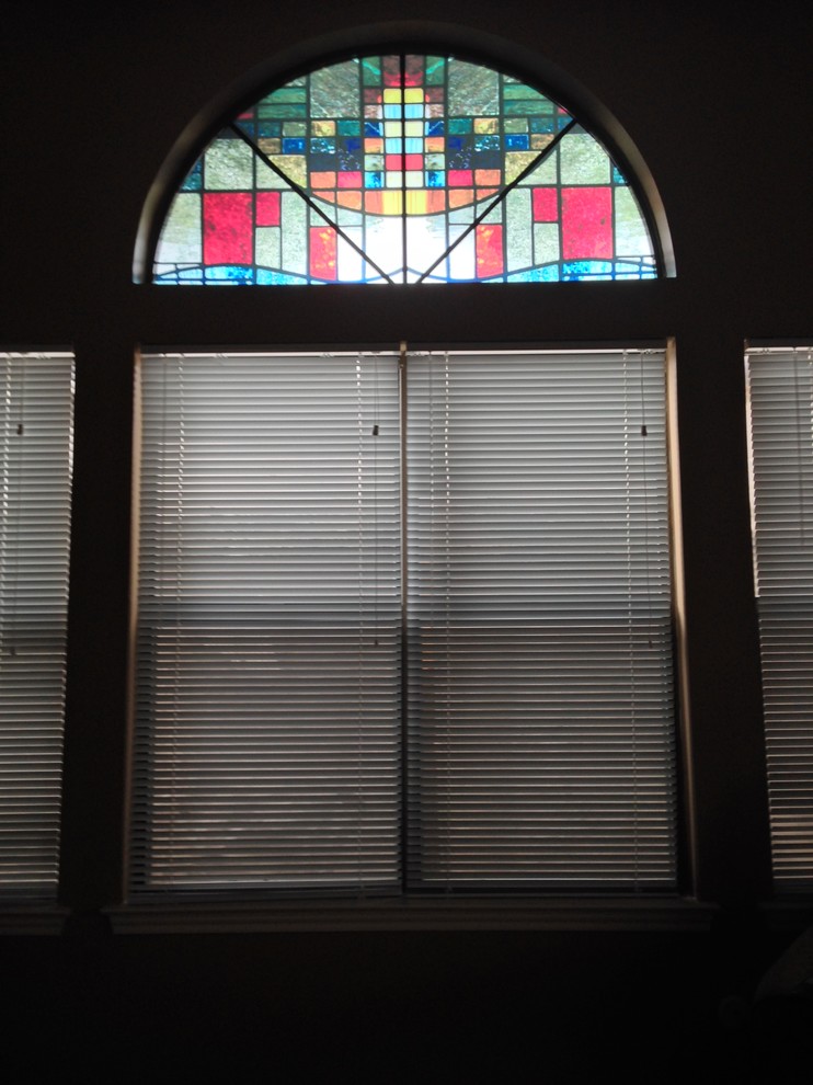 Stained Glass Film Living Room Traditional with Decorative Window Film Stain1