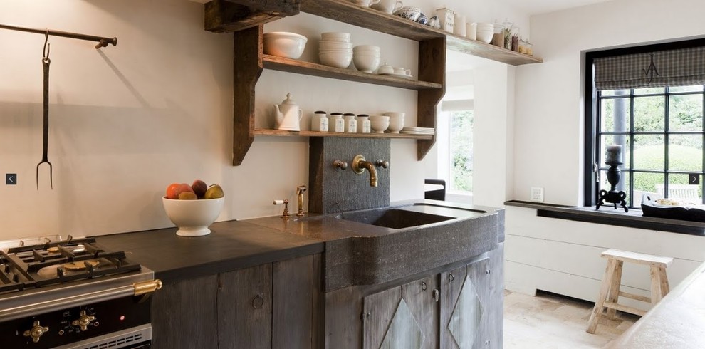 Staining Concrete Patio Kitchen Transitional with Antique Antique Jerusalem Stone