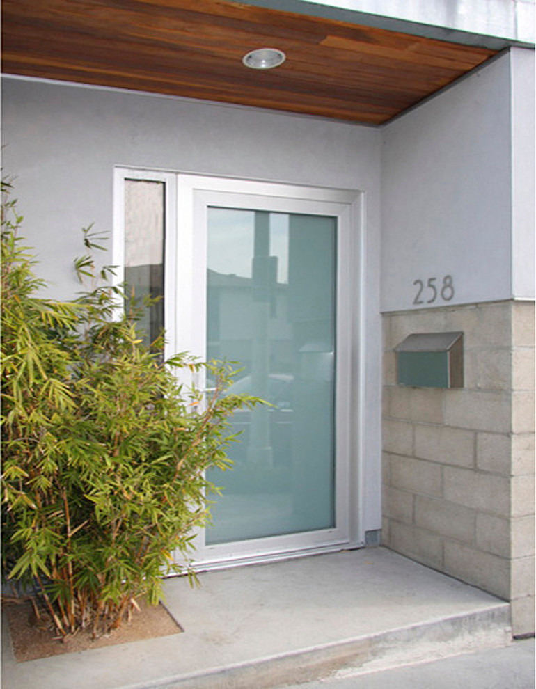 Stainless Steel Mailboxes Exterior Contemporary with Architecture Bamboo Cedar Concrete
