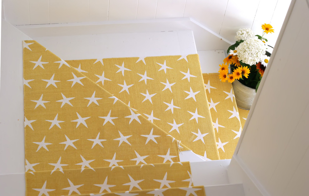 Stair Runner Ideas Staircase Beach with Budget Beach Cottage Stair