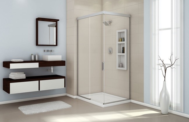 Stand Alone Showers Bathroom Asian with Corner Shower Stand Alone