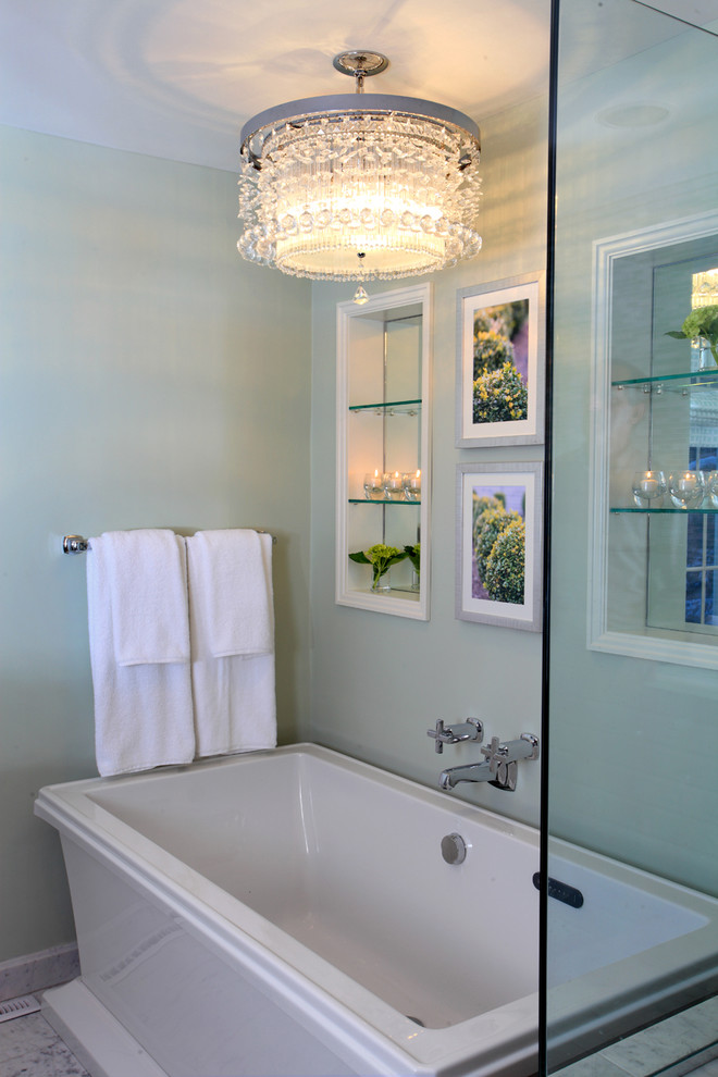 Stand Alone Tubs Bathroom Contemporary with None 