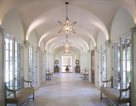 Star Pendant Light Hall Traditional with Bench Hallway Lighting Pendant