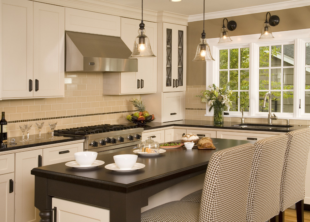 Star Pendant Light Fixture Kitchen Traditional with Breakfast Bar Casement Windows