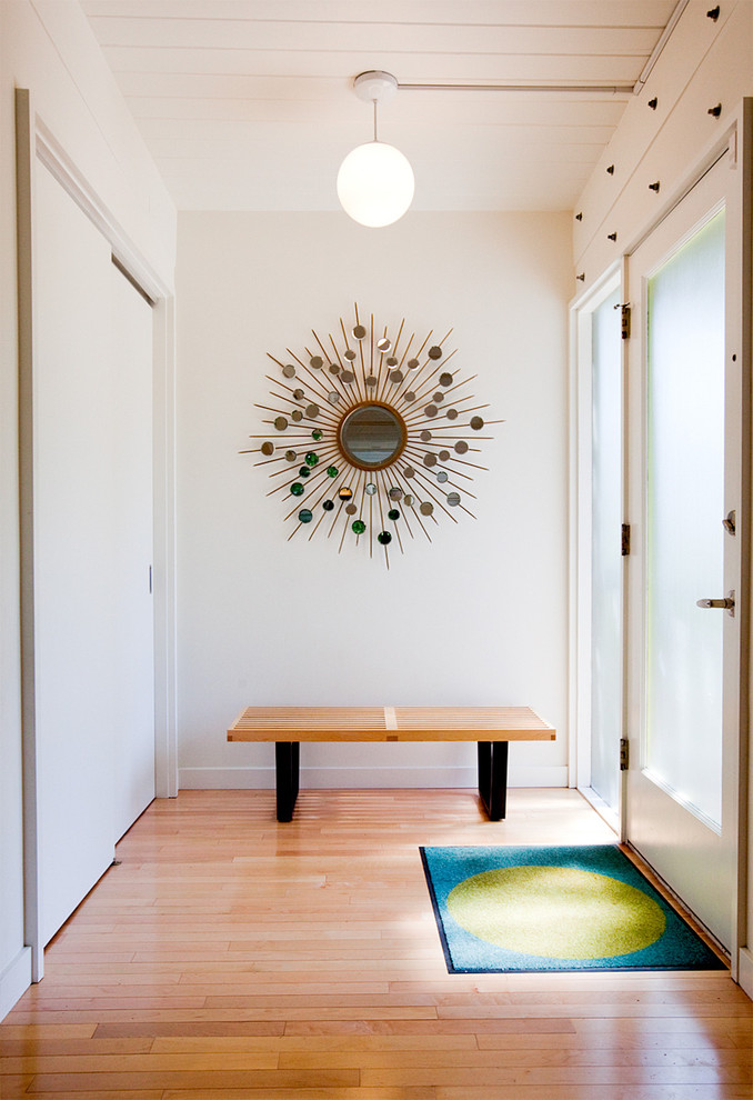 Starburst Pendant Light Entry Midcentury with Closet Glass Doors Globe