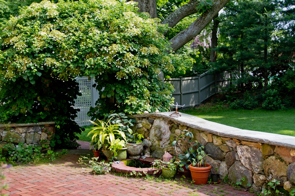 Stone Retaining Wall Landscape Traditional with My Houzz 
